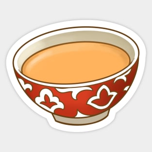 Kazakh tea with milk Sticker